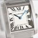 AAA Swiss Replica Cartier Tank Francaise Couple Watch White Roman Stainless Steel (4)_th.jpg